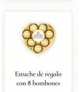 Ferrero Rocher corazón